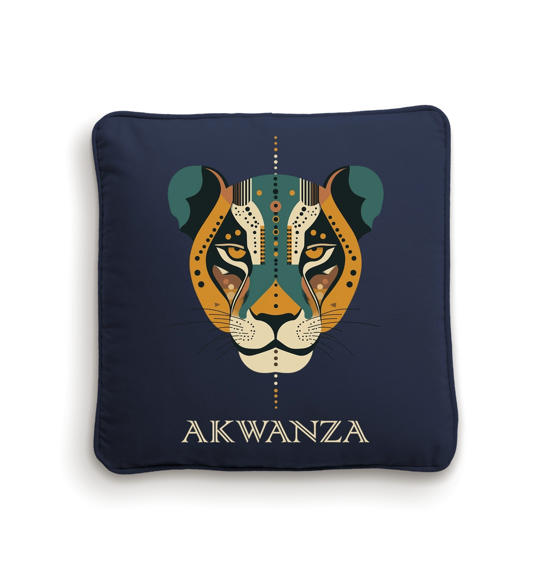 Introducing the Akwanza Majestic Lioness Cushion: Your Fierce New Sleep Protector