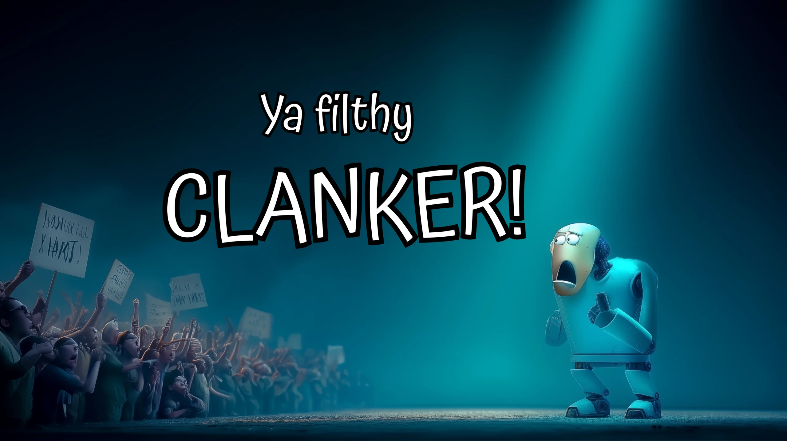 Ya Filthy Clanker!